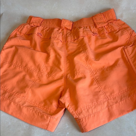 AFTCO The Original Men's Fishing Shorts, Vibrant Orange, size 34, like new! - Picture 3 of 5